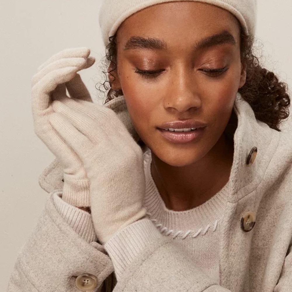 FRAAS Luxury Knit Gloves In Pure Cashmere